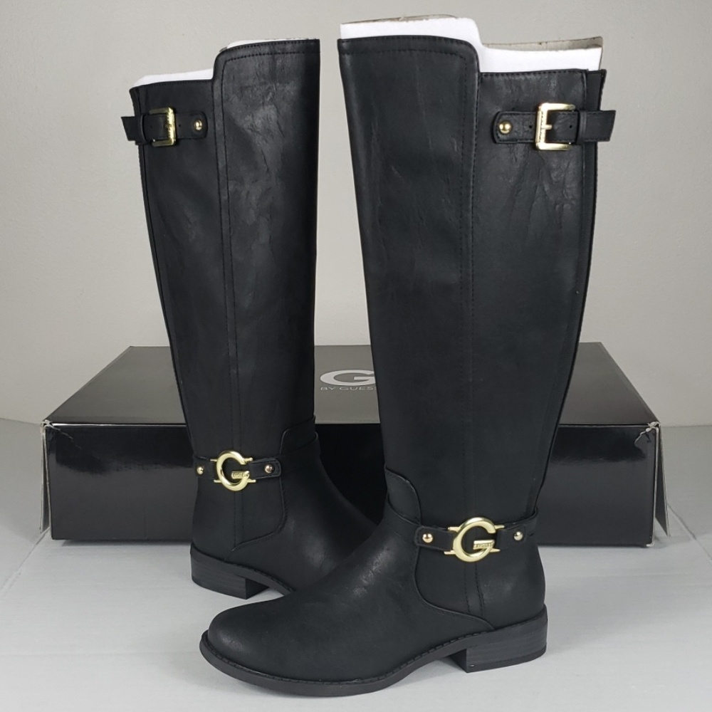 *SOLD* G by Guess Hustle Knee-High Boots Size 7M